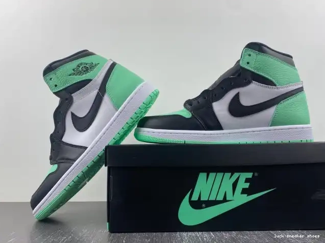 Reps LUCY High Jordan OG Green 1 Glow Air DZ5485-130 0420